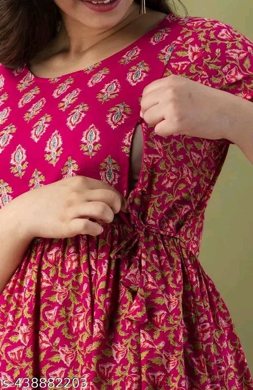 WOMANS PRINTED FASHIONS KURTI/GOWN