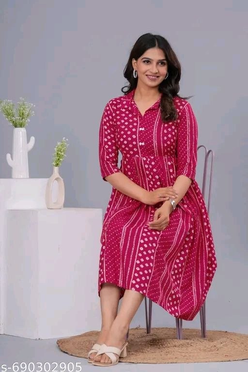 Maternity feeding dress beautiful gown two side zip